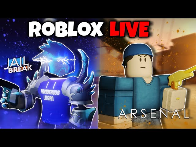🔴 BIRTHDAY STREAM | JAILBREAK AND ARSENAL WITH VIEWERS | ROBLOX LIVE 🔴