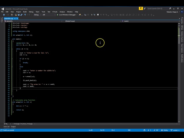 C++ Vector List