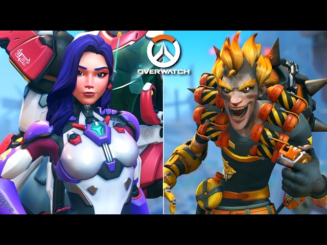All D.Mon Interactions in Overwatch Season 4!