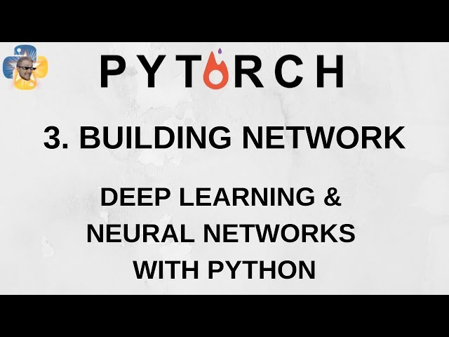Building our Neural Network - Deep Learning and Neural Networks with Python and Pytorch p.3