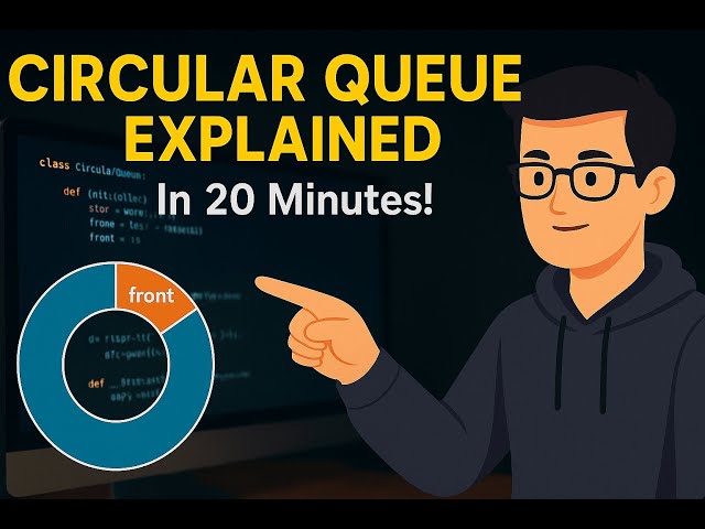 Circular Queue Explained in Just 20 Minutes 🔥 | 3rd Semester DSA Live Class #makaut