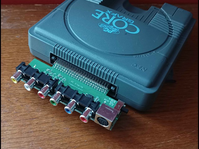 Mod RGB PC Engine Core Graf X Test