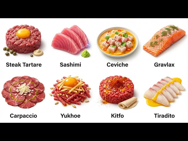 Every Raw Meat Dish Explained