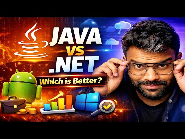 Java vs .NET – Which One Should You Learn in 2026? 🔥