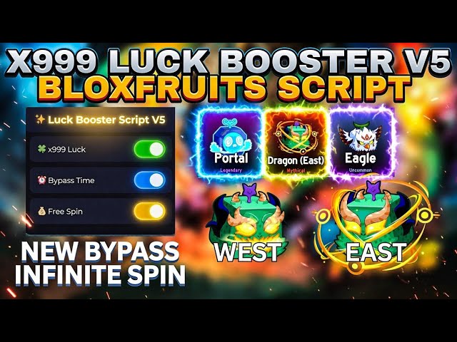 *Update* X999 Luck Booster Script V5 Blox Fruits | OVERPOWERED, SAFE, UNDETECTED 
