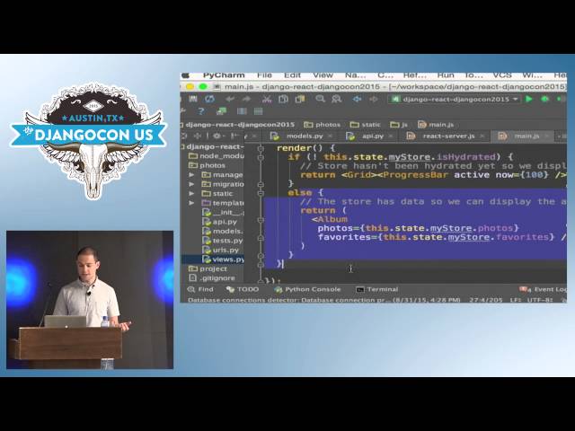 DjangoCon US 2015 - Confident web development with React by Julien  Phalip