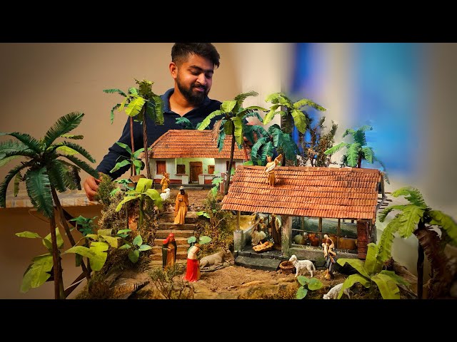 Kerala style Christmas crib | Nativity Scene in Kerala style | Kerala Nature and Culture | Josephism
