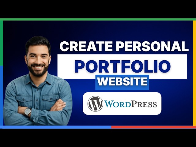How to create personal portfolio website Astra theme WordPress[2026 Full Guide]