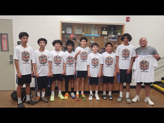 3.1.26 - IE Rain 13U vs Procademy 13U. They were up by 12 pts and we came back and won the chip#AAU 
