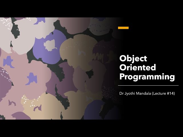 Java Programming: Lecture #14: Strings in Java