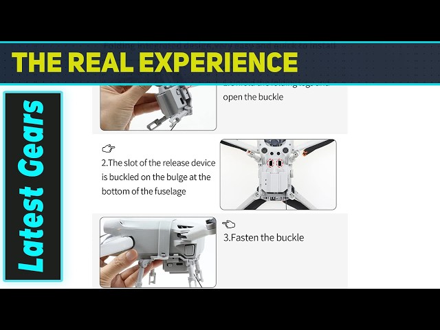 Drone Airdrop System Universal for DJI Mini 3 Pro Best Payload Release Device