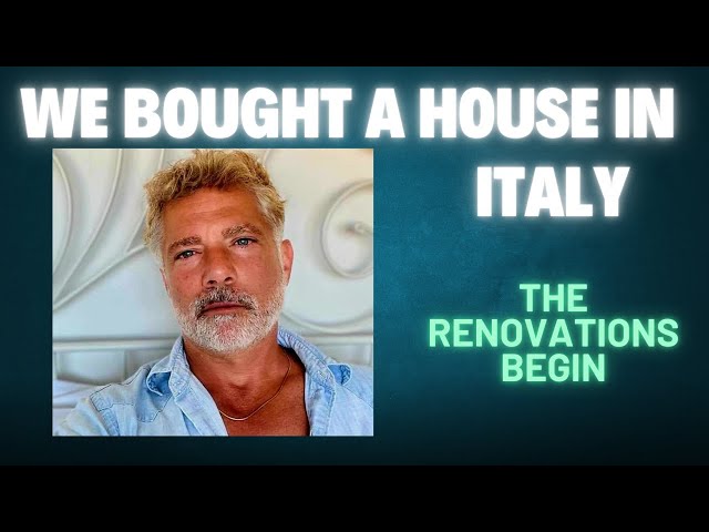 We Bought A Trullo: 1 Week of Renovations