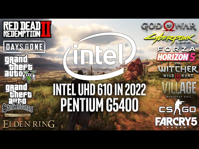 Intel UHD 610 in 2022 - Test in 20 Games