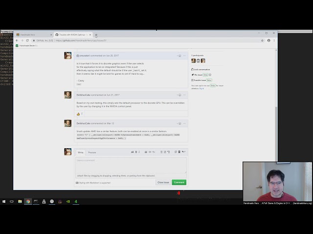 Handmade Hero Day 508 - Fixing the Remaining GitHub Issues