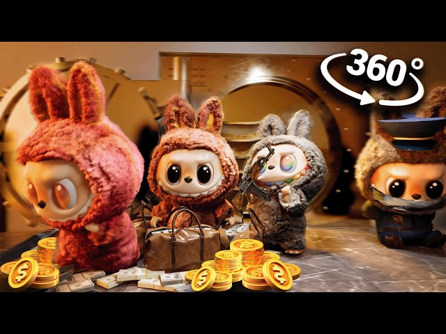 LABUBU BANK ROBBERY in 360° VR