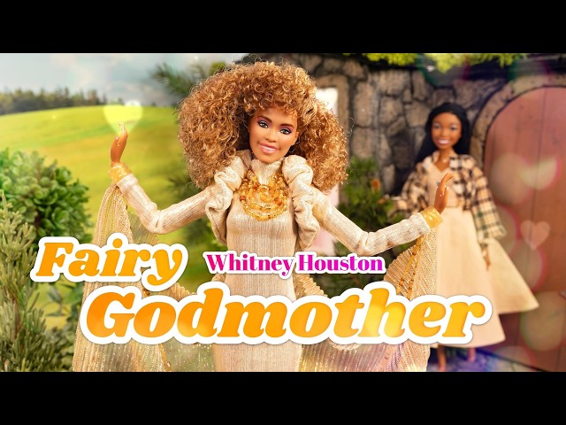 DIY Makeover : Whitney Houston Barbie As Fairy Godmother | Custom Doll