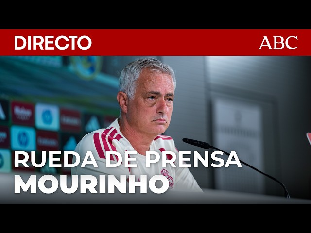 🔴 DIRECTO | Rueda de prensa de Jose Mourinho