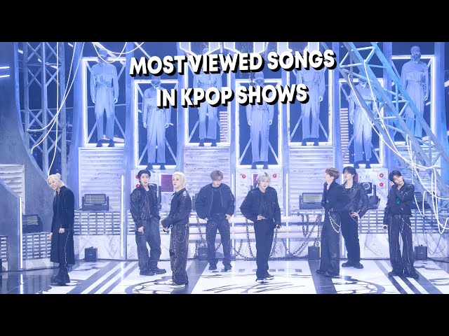 [TOP 100] MOST VIEWED SONGS IN KPOP SHOWS IN 2025 - NOVEMBER | UPDATE 4