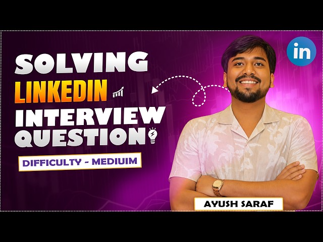 SQL Interview Problem | GOOGLE | LINKEDIN | REAL INTERVIEW QUESTION | CTEs | WINDOW FUNCTIONS |