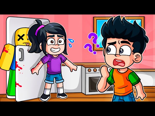 OCULTAMOS CUERPOS EN ROBLOX Y CASI NOS ATRAPAN 😨🔪| HIDE THE BODY (ROBLOX) | ADRI SF