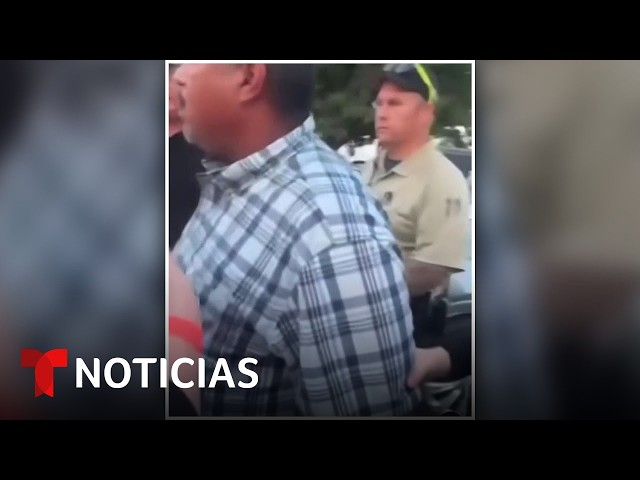 Una hija pide a agentes de ICE que traten bien a su padre durante su arresto | Noticias Telemundo