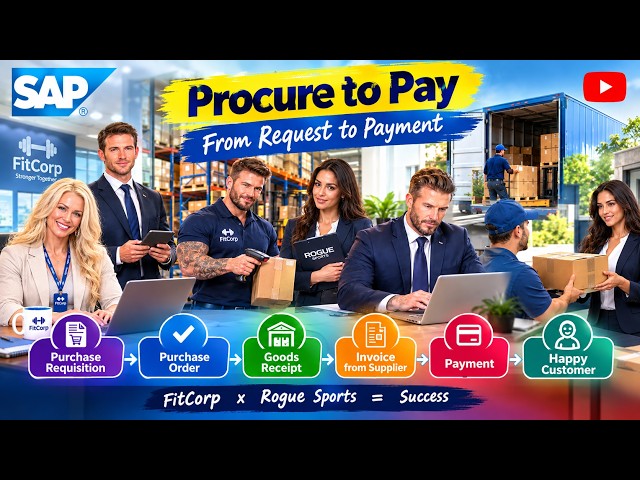 The Procure to Pay Story | SAP P2P Explained Like Never Before | Check Description Below for Quiz