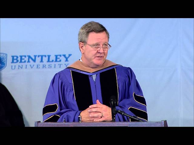 2015 Bentley Undergraduate Commencement: Address