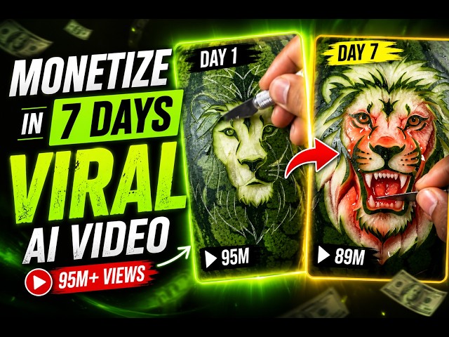 How to Make VIRAL AI Watermelon Carving Videos (100% FREE Tutorial) #airushhour