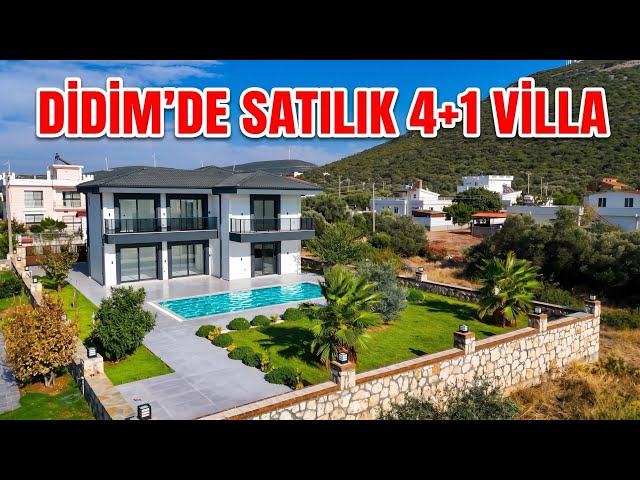 4+1 Villa for Sale with Separate Kitchen on a 700 m2 Plot #villaforsaleindidim
