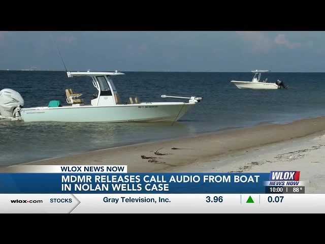 MDMR releases call audio from boat in Nolan Wells case