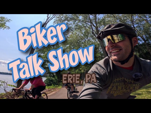 Cycling Presque Isle State Park In Erie, Pennsylvania | Bicycle Talk Show!