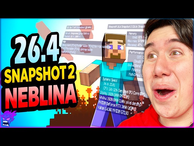 MINECRAFT JAVA ESTÁ EVOLUCIONANDO 😱🔥26.4 Snapshot 2 (Chule REACCIONA a Bobicraft)