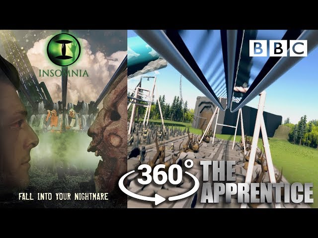 360 VR Roller Coaster: Insomnia | The Apprentice | BBC Trailers