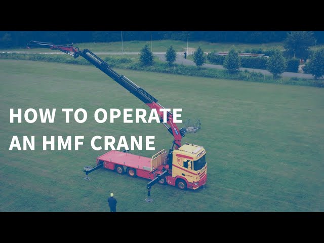 How to operate an HMF crane