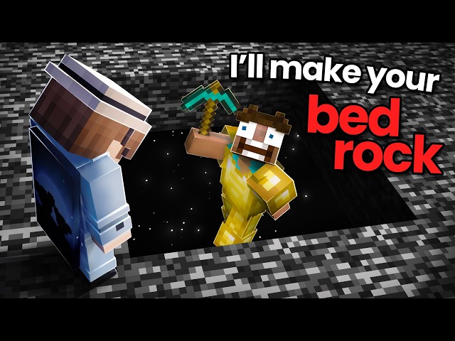 Minecraft, but if we say a block’s name it gets deleted