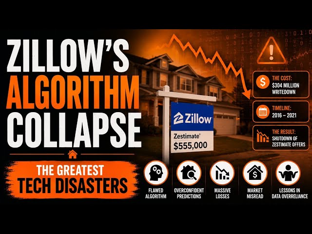 Zillow's Algorithm Collapse | The Greatest Tech Disasters | Uplatz