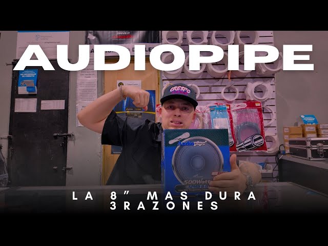 Audiopipe The Toughest 8"? 3 Reasons