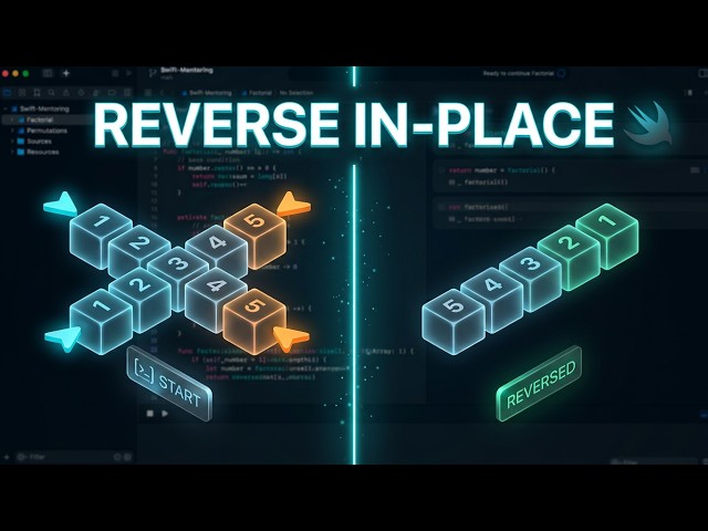 How to Reverse an Array in O(1) Space Complexity