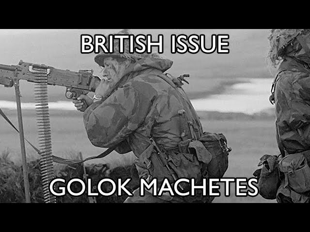 British Issue Golok Pattern Machetes