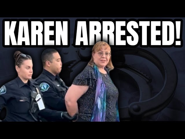 SHOCKING: Karen Arrested at Post Office During Total Meltdown!