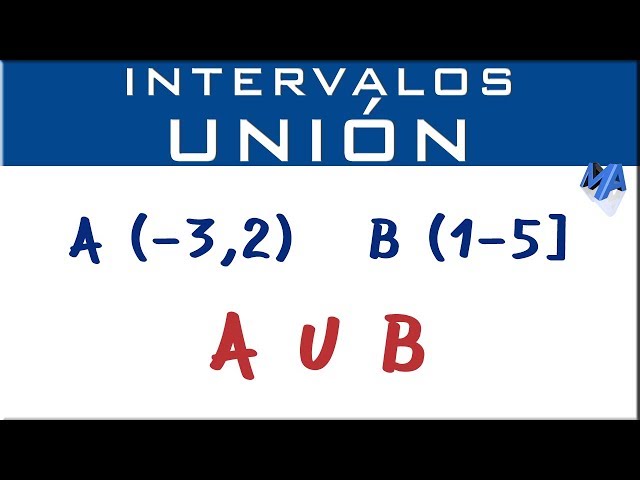 Union of intervals