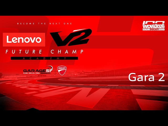 LIVE ITA - V2 Future Champs Academy - Gara 2  | World Ducati Week 2026