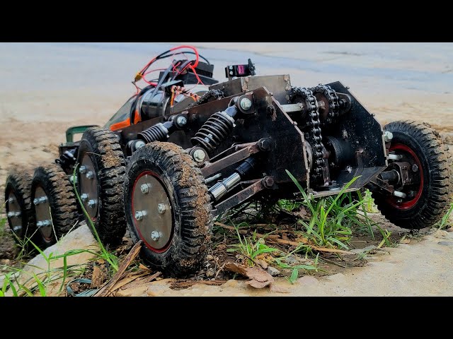 Homemade military truck 8x8, part 5 |rc action homemade