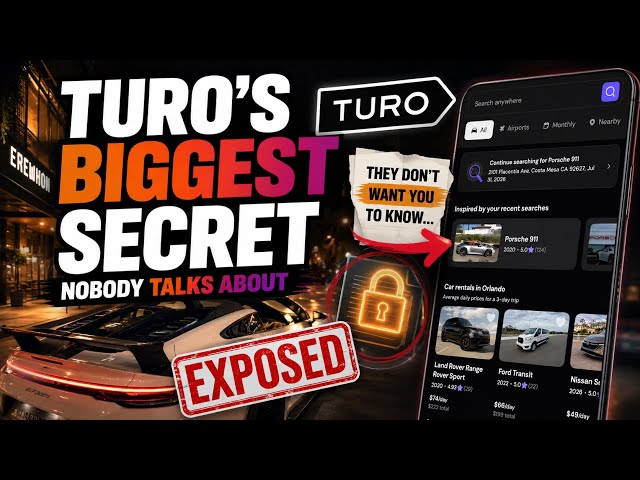 Turo's Biggest Secret Nobody Talks About