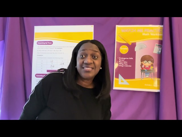 Watch Me Practice Grade 1 Math Workbook Page 9 Video