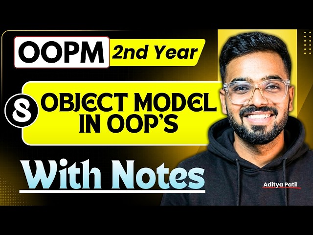 Object Model in OOP's | OOPM RGPV B-Tech 3rd sem 2nd Year