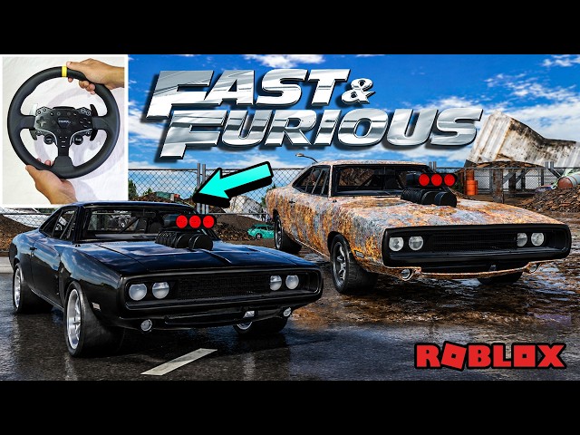I Built Fast & Furious Car in ROBLOX | Fix it up