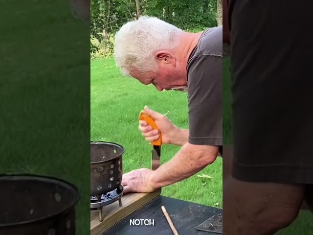Hand Drill Friction Fire In 5 Minutes