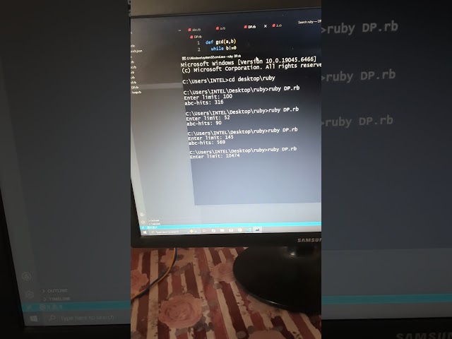 ruby | Euler project 'abc-hits' | CodeLearning