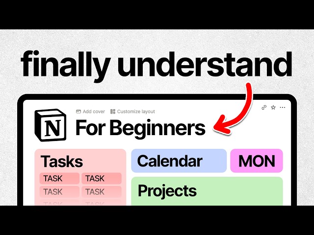 Notion for Beginners (The EASIEST 2026 Guide)